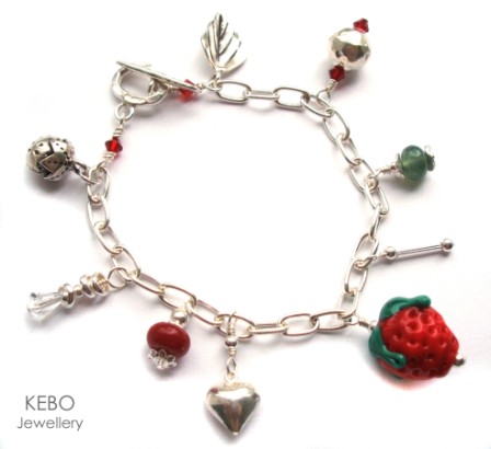 Anyone For Strawberries Bracelet-