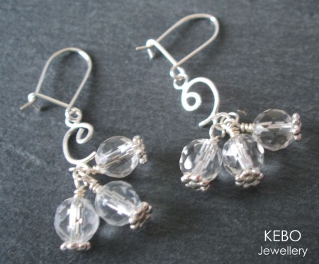 Crystal Drops Earrings-