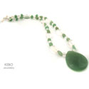 Goddess In Green Necklace-