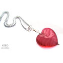 Heart Of Glass Necklace-