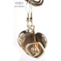 Twisted Heart Earrings-